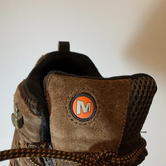 Mens Merrell Moab Size 13 Waterproof Hiking Boots Leather Trail Outdoor Shoes main image 11